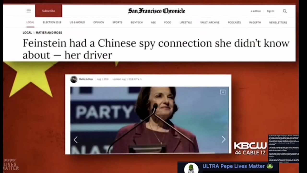 👹🇨🇳FEINSTEIN🇺🇳INTELLIGENCE