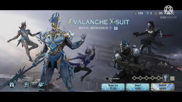 Avalanche x suit #pubg