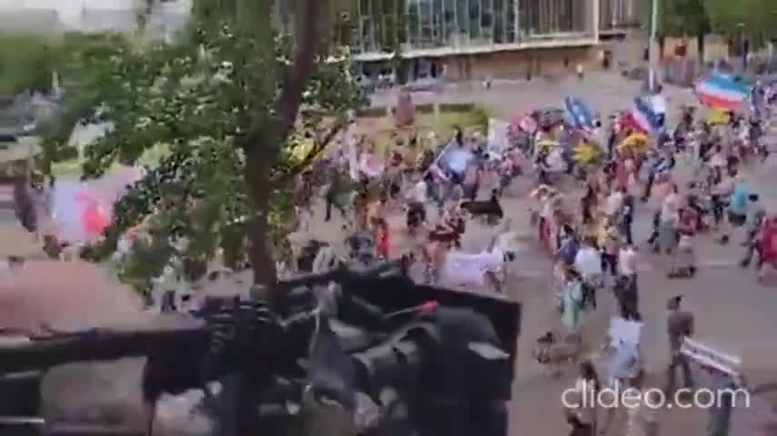 Netherlands government moved tanks against farmers