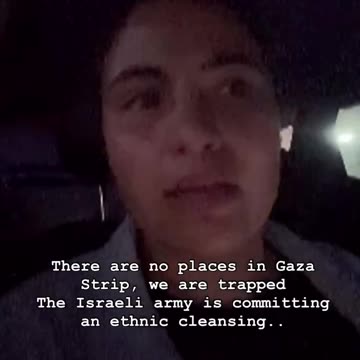 Bisan Owda documents Western / zionist genocide in real time