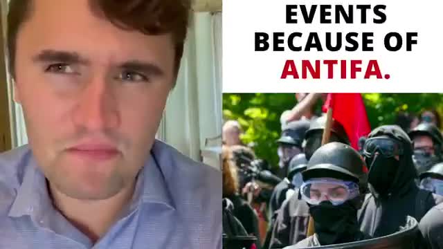 FLASHBACK: Charlie Kirk responds after event cancelled at Washington church due to threats by Antifa