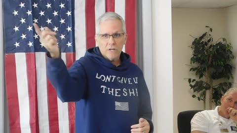 November 2, 2024 Richard Borgerding discusses his wife's incarceration for being a J6er