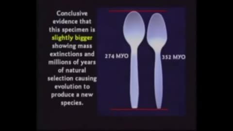Kent Hovind Humor - Evolution of the fork