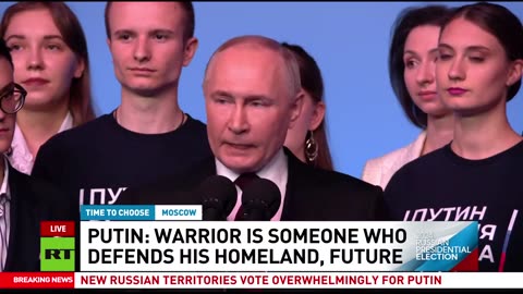 Putin thanks Russians for their vote | Russia knows the future 👀