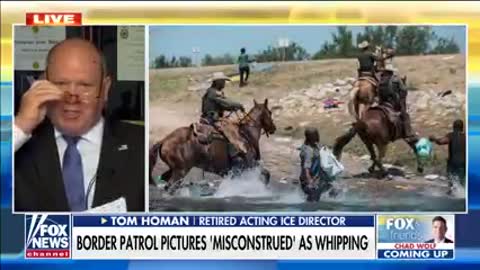 Biden attacks his own Border Patrol Agents.