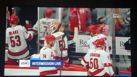 CAR vs WSH - Capitals Lead 3-0