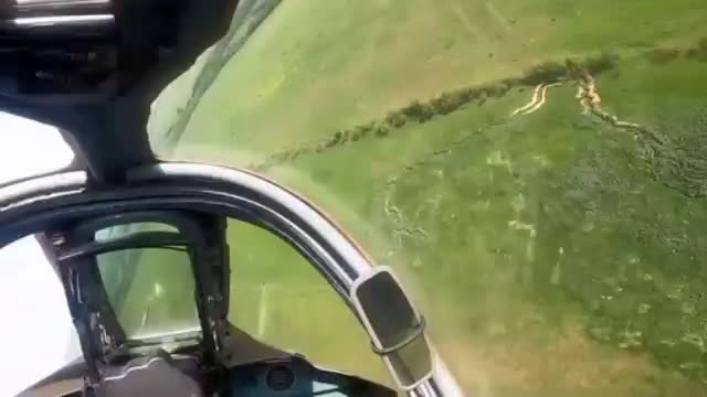 Footage of the combat work of Su-25 attack aircraft