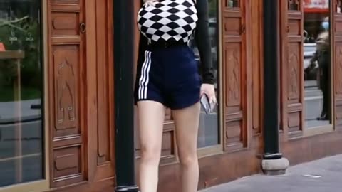 13.CHINA GIRL STREET FASHION #shortsfeed #fashiontrends #china #shortvideo