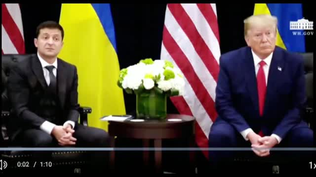 TRUMP MAKING ZELENSKY SQUIRM...PRICELESS