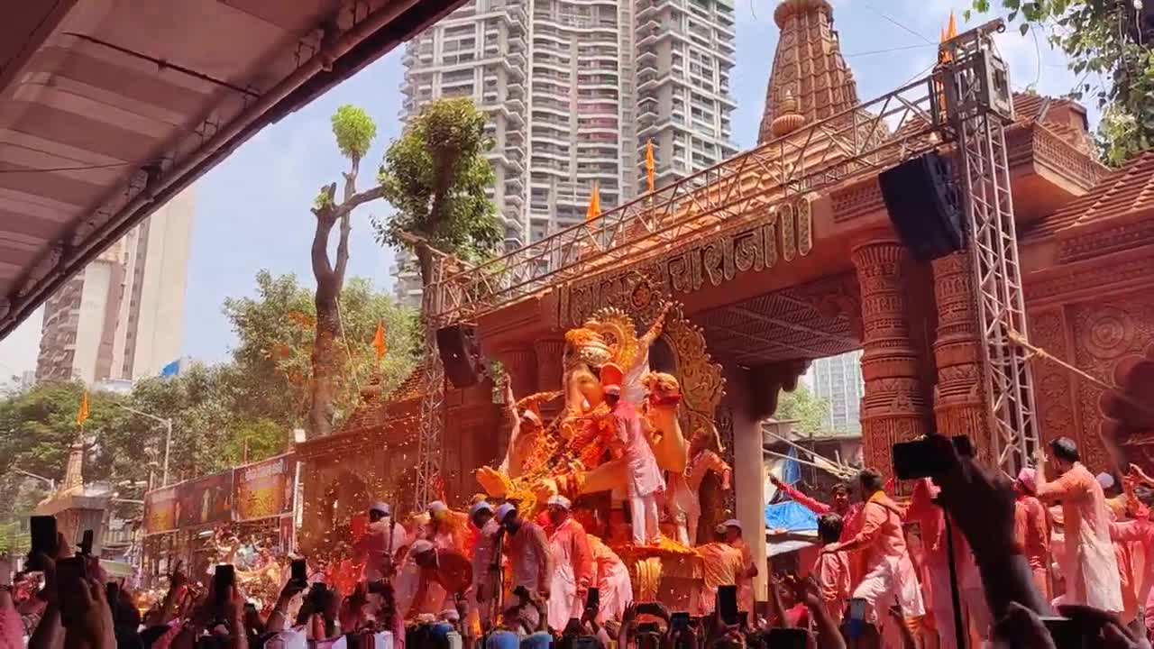 Lalbaug cha Raja Visarjan sohla 2022 # Biggest ganesh idol visarjan Lalbaug 2022