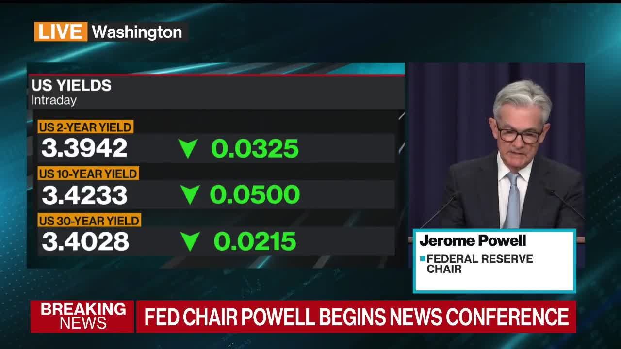 Jerome Powell: "We at the Fed understand the hardship that high inflation is causing. We're strongly committed to bringing inflation back down..."