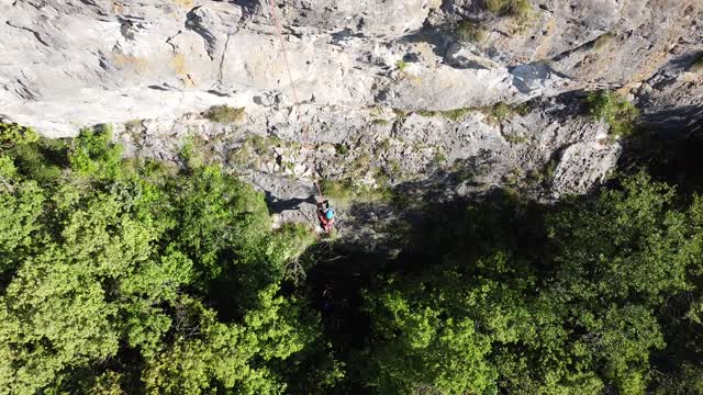 Descending Mount Kilimanjaro