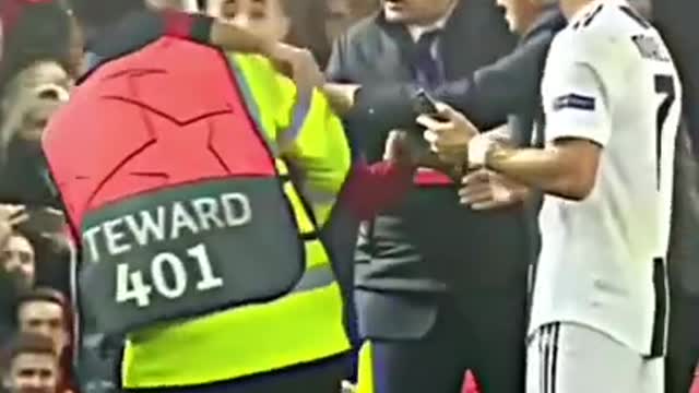 Cristiano Ronaldo respect moments