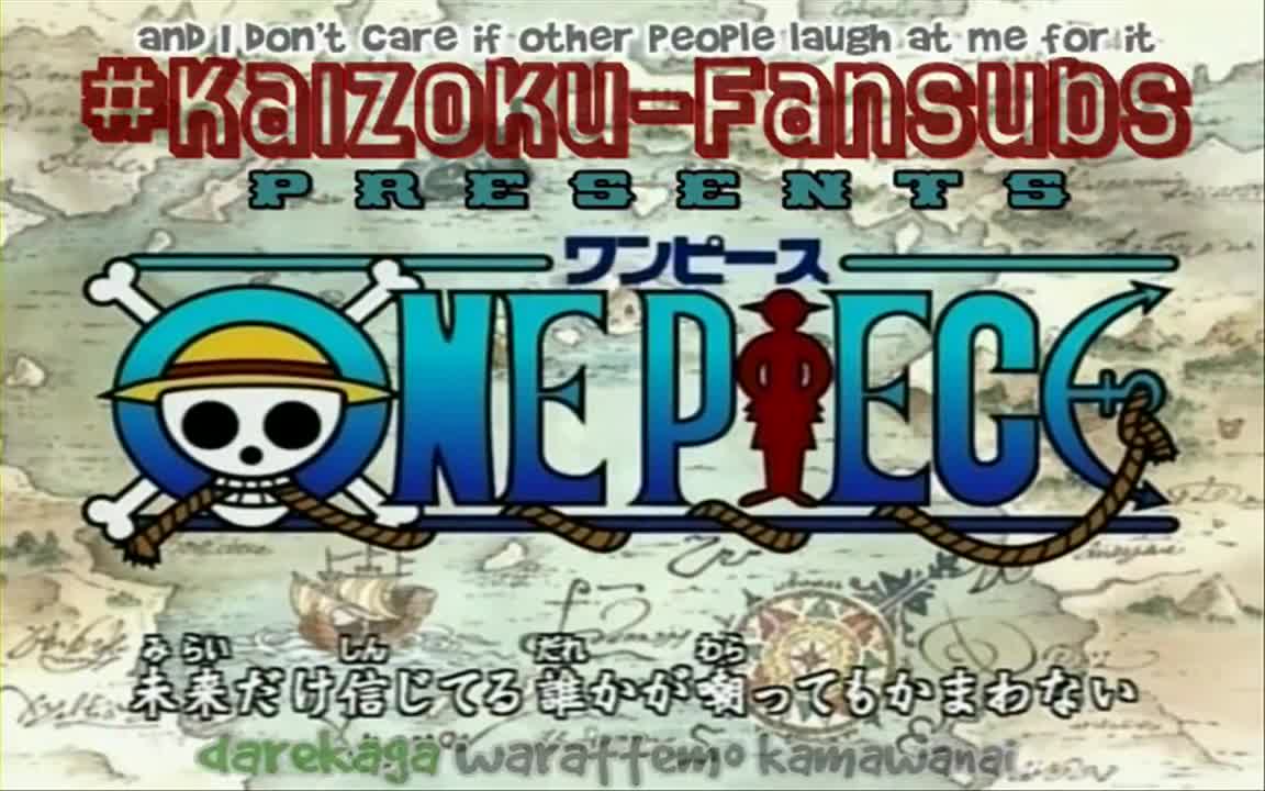 One piece aberturas antigas