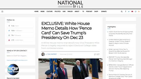 Pence Has Legal Duty To Act Before Midnight On Dec 23