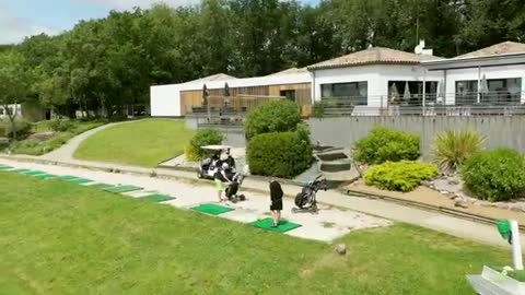 Golf De Teoula - drone aerial video - Overview (short)