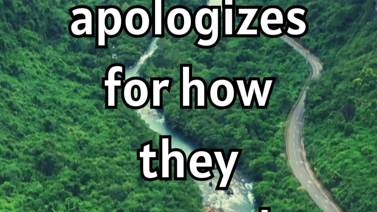 Nobody Apologises...