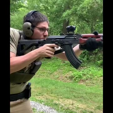 AK Fireball🔥With & Without DeadAir 30cal Suppressor