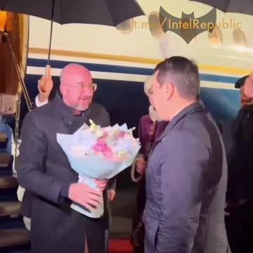 Charles Michel arrives in Kazakhstan