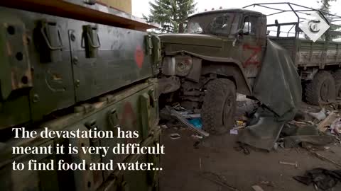 Ukraine forces take back Trostyanets after Russians left eastern town in ruins