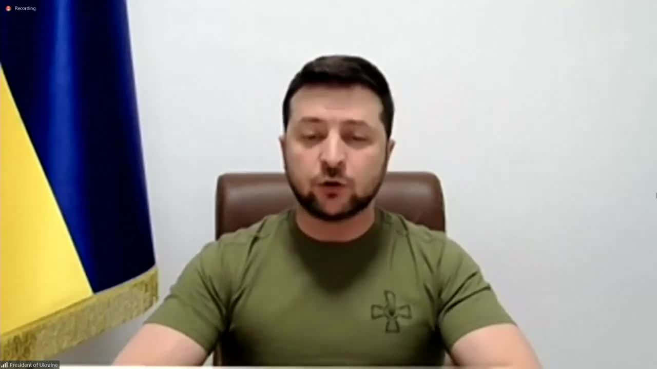 Zelensky ❝Russia has attacked not just us, not just our land, not just our cities
