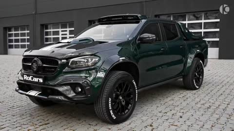 Mercedes X Class Racing Green Edition - Wild Pickup from Carlex Design
