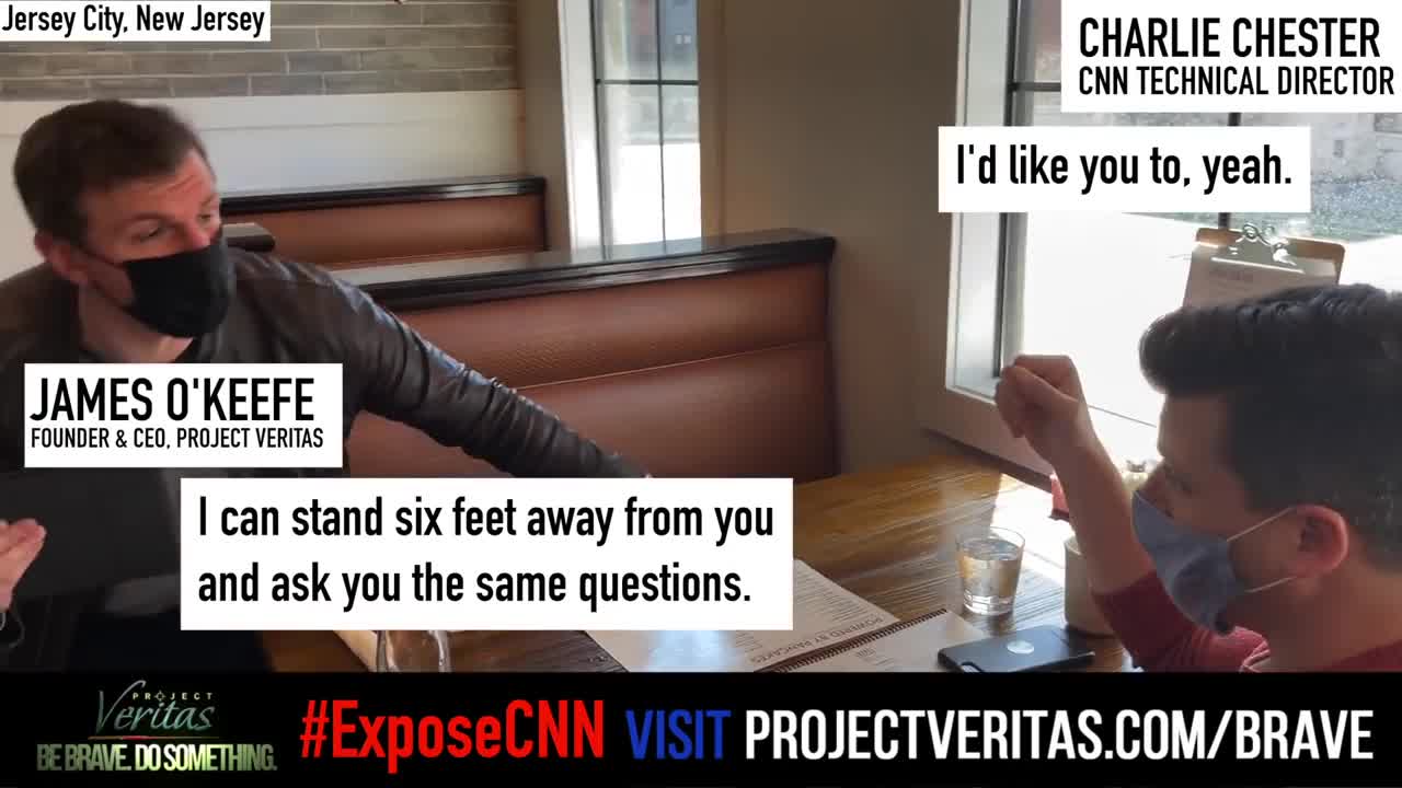 James O'Keefe Confronts CNN Director About His Claims That The Network Used “Propaganda”