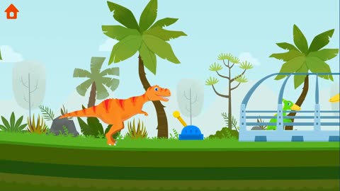 Dinosaur Island🏝️- Dinosaur Exploration Games For Kids | Kids Learning