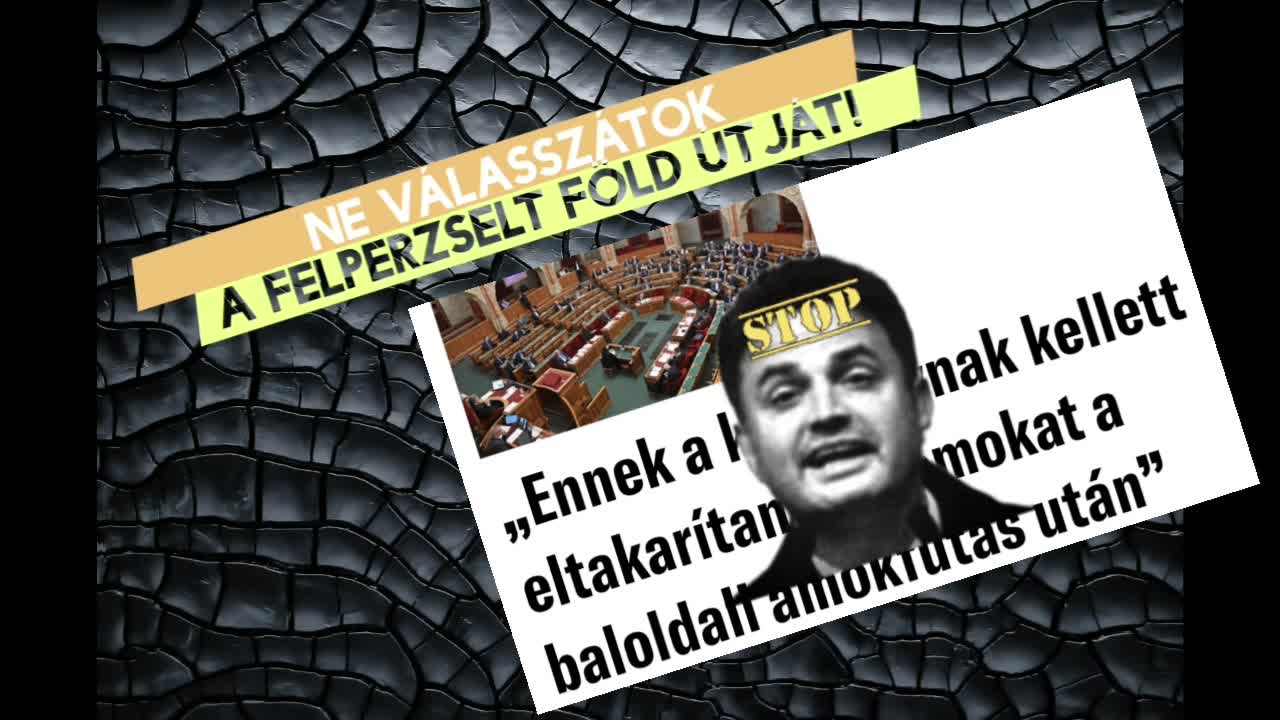 Ne válasszátok a felperzselt föld útját!