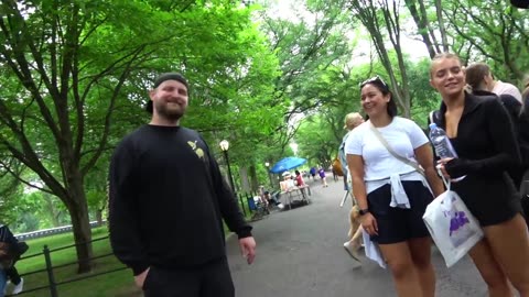 Funny WET fart prank in NYC...please follow me