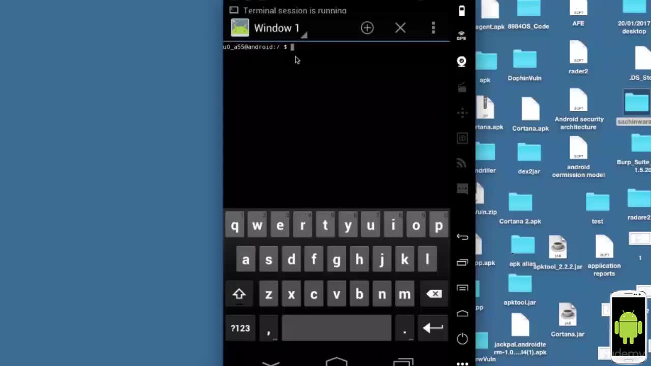 Genymotion install terminal | Cybersecurity | Cybersecurity course