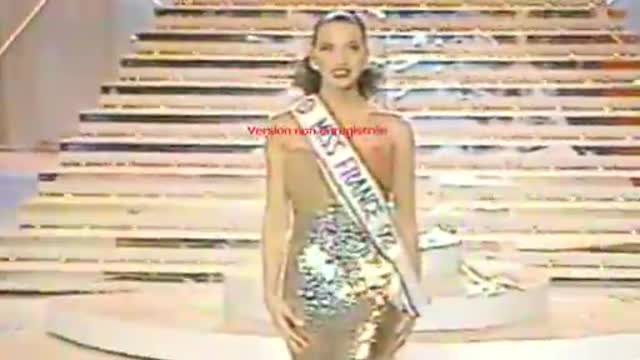 Crowning of Miss France 1992