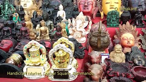 World's Biggest Roadside Handicraft Market Durbar Square Kathmandu