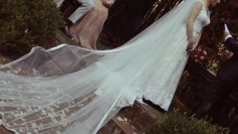 Um belo casamento no meio da natureza
