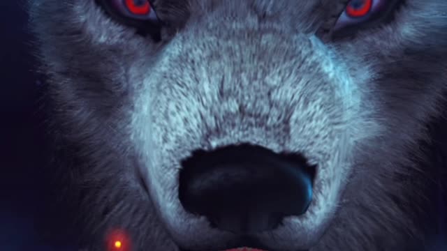 Strange hyena ,,, editing