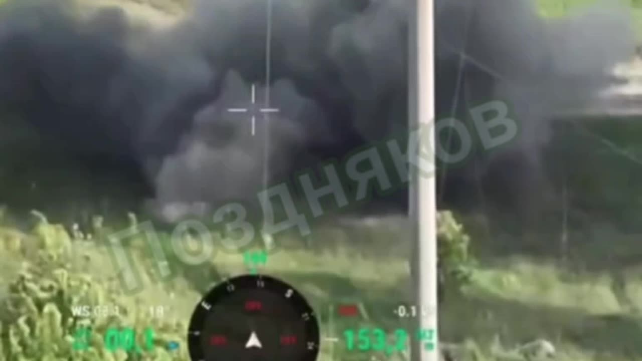 π·πΊπΊπ¦ North group of forces destroyed a Ukrainian bradly infantry fighting vehicle.