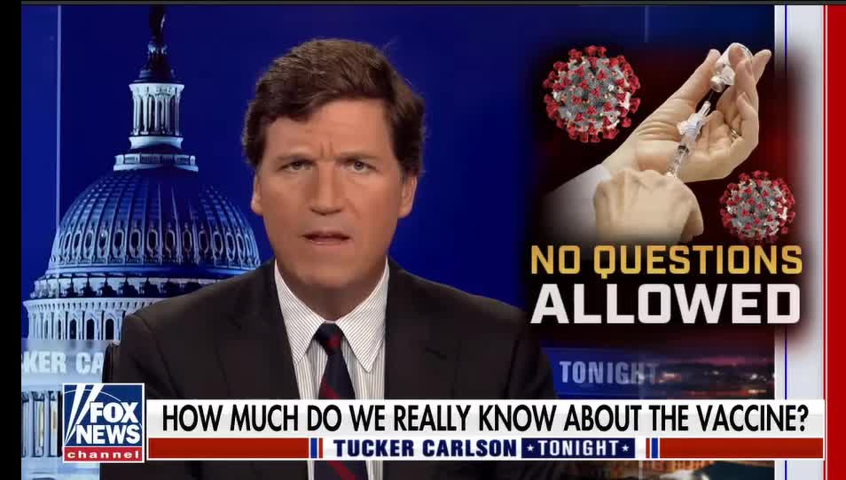 Tucker: How many Americans have died after taking COVID vaccine