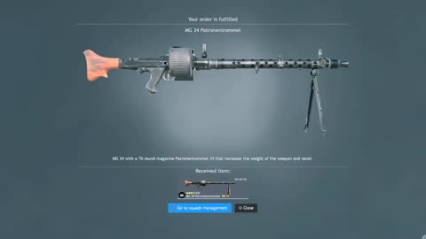 Enlisted: Make Wehrmacht MG 34 Patronentrommel General-purpose machine gun Great Again!