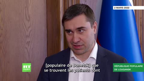 Des médecins russes envoyés dans la république de Lougansk