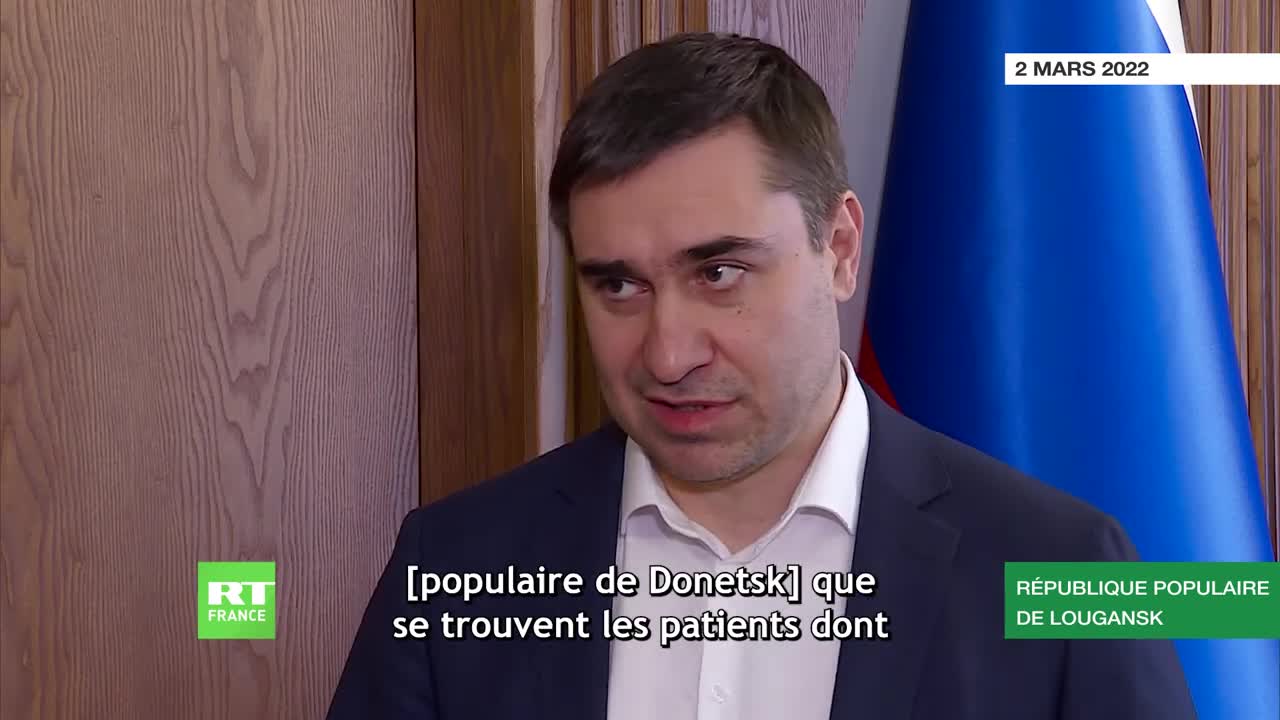 Des médecins russes envoyés dans la république de Lougansk