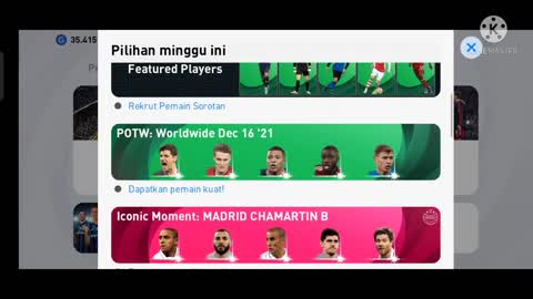 THE NEW COVER FROM UPDATE PES 2021 #PES #PESMOBILE #PES2021 #EFOOTBALL #KONAMI
