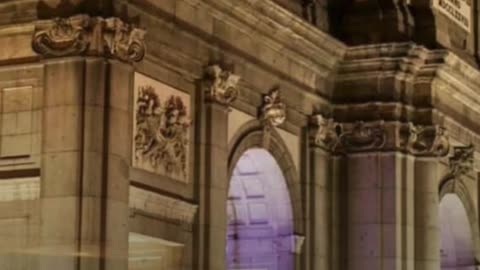 La Puerta de Alcalá en Madrid, España