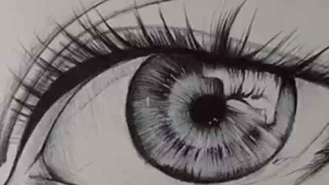 Drawing realistic eye