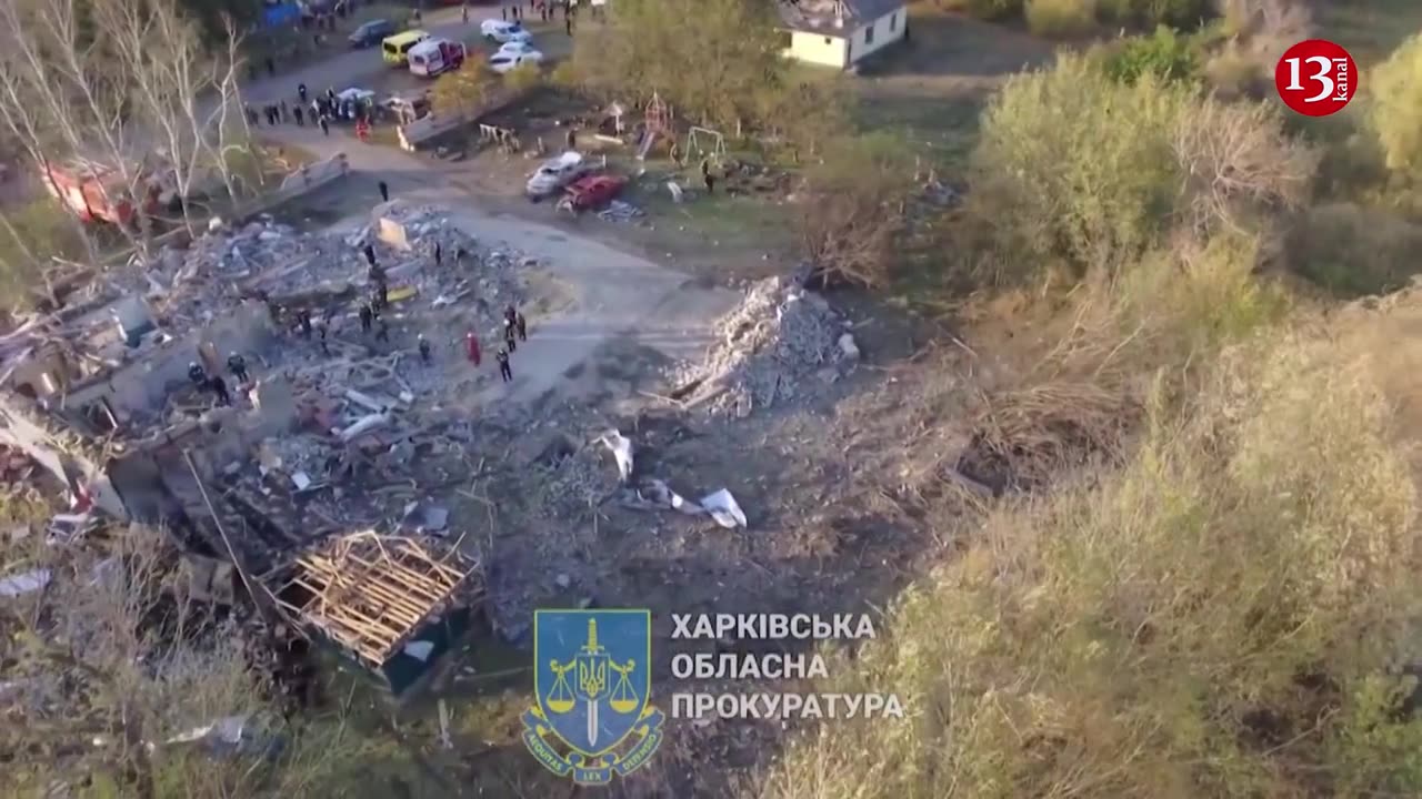 Russian missile strike destroys buildings, kills 51 in Ukraine village
