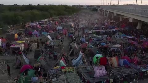 Biden’s 3rd World Country under a freeway in Texas
