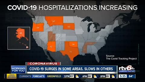 June 22, 2020 - Coronavirus Update; Hospitalizations On The Rise