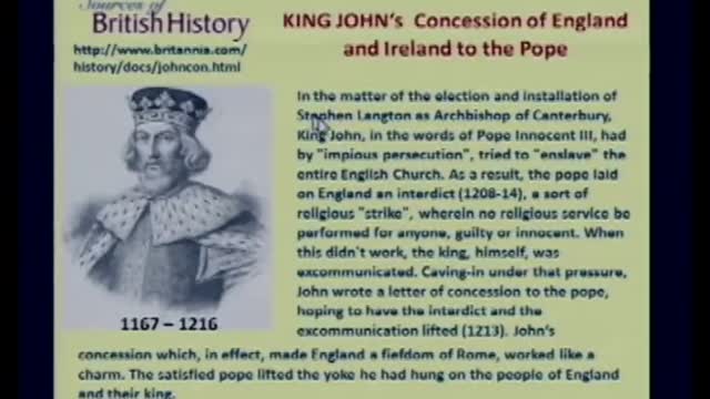 QUEEN ELIZABETH IS AN INFILTRATOR CONTROLLED BY THOSE IN ROME