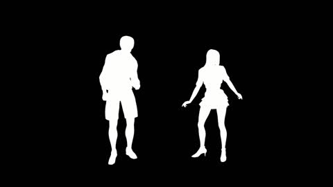DANCING COUPLE