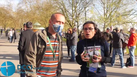 Islam means peace Speakers Corner