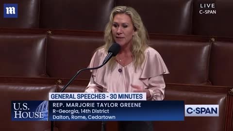 Marjorie introduced a bill today that would stop tax payer funding for bioweapons...